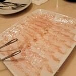 ピッツェリア・ロマーナ・イル・ペンティート - イベリコ豚の希少部位「パパーダ」
      不飽和脂肪酸が豊富なアゴ肉の塩漬け。