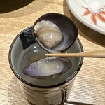 日本橋 蕎ノ字 - 蜆と清助どんこのお吸い物