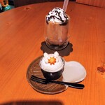 とうふや たかはし - 豆腐フォンダンショコラ、チョコバナナスムージー