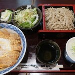 瀧乃家 - ・「カツ丼セット もり(¥1500)」
