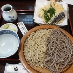 瀧乃家 - ・「二色そば 天ぷら付き(¥1500)」