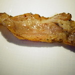 わさ - 叉焼にレモンの身を添えて