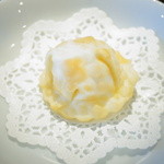 わさ - 帆立と雲丹の揚げ餃子風　バターソース入り