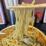 北海とんこつ らーめん純輝 - 麺リフトアップ  麺大盛りは無料!!  2025/6/23