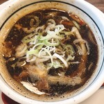 焼き干し中華そば 澪つくし - すっぱいしーなつけ汁