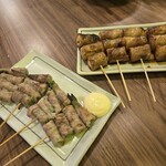 野菜巻き串 えくぼ - 