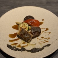 鉄板焼katakago - •海鮮料理は真鯛のソテーでした