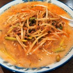 味鮮亭 - 台湾ラーメン(700円)・・・あれっ！色が豚骨だぞ？