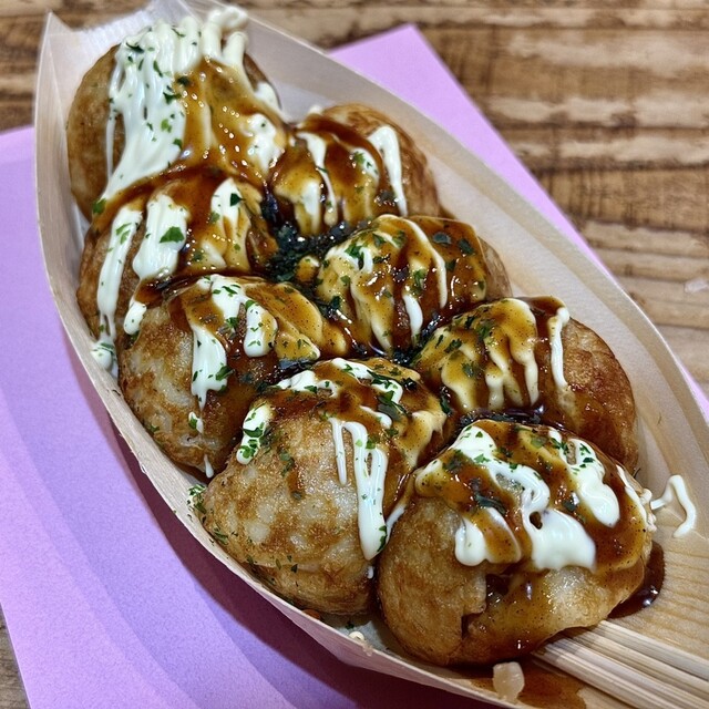 Takoyaki Doraku Wanaka Dotonbori Ten - Namba/Takoyaki (Octopus