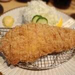 黒豚とんかつ ほり壱 - 北島ワイン豚ロースカツ