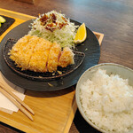 揚雫 - 『TOKYO-X　 ロース 150g』￥5,700『定食セットご飯大盛り』￥1,600