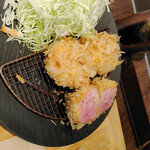 揚雫 - 『TOKYO-X　ヒレ　120g』 ￥6,300『定食セット』￥1,400