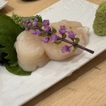 和食居酒屋なかまる - 肉厚のホタテ