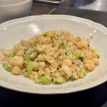 私房菜 吉田 - 海老とレモンの炒飯