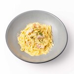 神奈川レモンのクリームカルボナーラ