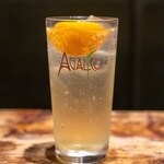 アガリコオリエンタルビストロ - 2025.10 オレンジハイボール（908円）グレンモーレンジィ
