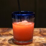 アガリコオリエンタルビストロ - 2025.10 フローズン・マルガリータ ストロベリー（1,150円）