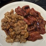 かわはら - ツラミ1人前とウルテ1人前