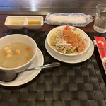 鉄板焼ステーキハウス 四季 - 付け合わせの前菜