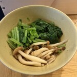 宴 - 小松菜？とキノコのお浸し