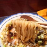 烈志笑魚油 麺香房 三く - 麺リフト～