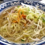 オグリ - 琥珀中華野菜(食べかけ）（２０１４年１１月）