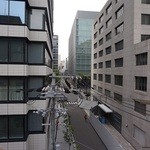 The Court - 屋上から。　周囲は、大阪の中心部、淀屋橋　界隈。