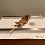 炭焼 ちきんかばぶ - 首皮