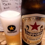 やきとん　たつや - 赤星中瓶