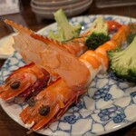 なにわフレンチびぎん - 赤海老のボイル