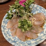 なにわフレンチびぎん - カンパチのカルパッチョ