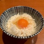 炭焼 ちきんかばぶ - 卵かけご飯