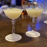 ザ・バー・カサブランカ - 和梨とすだちのフローズンカクテル♡見た目よりグラスが大きくて嬉しかったです(この1枚はまるｻﾝ撮影です)