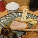 黒豚とんかつ ほり壱 - アベル黒豚ヒレカツ　塩とレモン