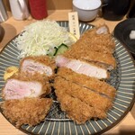 黒豚とんかつ ほり壱 - アベル黒豚ロース＆ヒレカツ