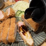 黒豚とんかつ ほり壱 - アベル黒豚ロースカツ