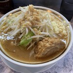 ラーメン 豚39 - ラーメン豚ハーフ 1150円！野菜200g、麺250g、にんにくまし、脂あり、薬味あり！
