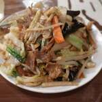 横浜 青葉餃子 - 肉野菜炒め