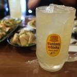 横浜 青葉餃子 - 宮崎県日向特産へべすハイボール