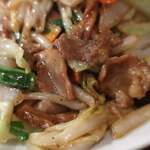 横浜 青葉餃子 - 肉野菜炒め