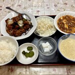 中華料理 吉星 - 日替りランチの白身魚黒酢