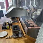 山梨家系元祖炭焼き サムライハンバーグ - 料理写真: