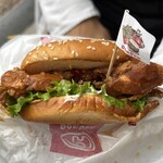 ドムドムハンバーガー - 料理写真:【丸ごと!!カニバーガー】