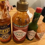 トルコライスNATIONAL - 味変Tabascoソース