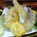 おうどん くるみ家 - 天ぷら