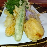 おうどん くるみ家 - 天ぷら