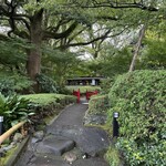 石心亭 - ニューオータニさんの庭園、気持ちいい♪