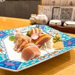 焼鳥 とり藤 五反田店 - お造り五種盛り２