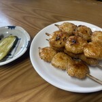 黒木五平餅店 - 五平餅1人前　お漬物も