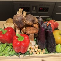 白寧 - 食材のプレゼンテーション
